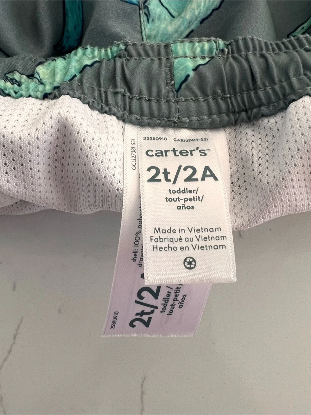 Carter’s Dinosaur Swim Trunk